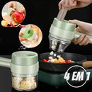 Turbo Triturador de Alimentos e Escova de Limpeza- USB