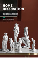 Mini Estátua de Vênus – Deusa Grega Clássica 26cm para Decorar  Sala e Escritório com Elegância