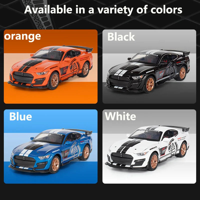 GT500 Supercar Racing Model Car Toy Boy Diecast Metal Vehicle One Piece Hot Wheels Fast and Furious Premium Collection