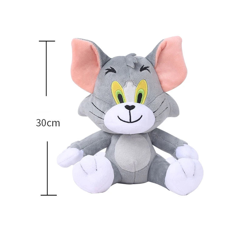 Brinquedo de pelúcia de anime Tom e Jerry, bonecos de filme de desenho animado, gato, rato, bichos de pelúcia fofos, bonecos de pelúcia para crianças, presente, frete grátis