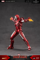 Figuras de ação Estátua de filme Modelo Adulto Colecionável ZD Toys Iron Man Series Blacklash Figuras 1/10 MK33 MK39 MK17 MK21