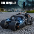 Carro clássico do filme Batman 2008 Batmóvel   Tumbler! Alloy Concept Bat Sports Car Modelo Diecast Metal Toy Race Car Modelo Sound Light Kids Gifts