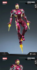 Homem de Ferro FondJoy LED MK42 MK43 MK46 MK1 MK2 MK3 MK4 Brinquedos DIY Figura de Ação Coleção Tony Stark Modelo de Anime Presente para Crianças