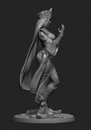 Modelo de resina 1/24 GK, rainha antiga, kit desmontado e sem cor