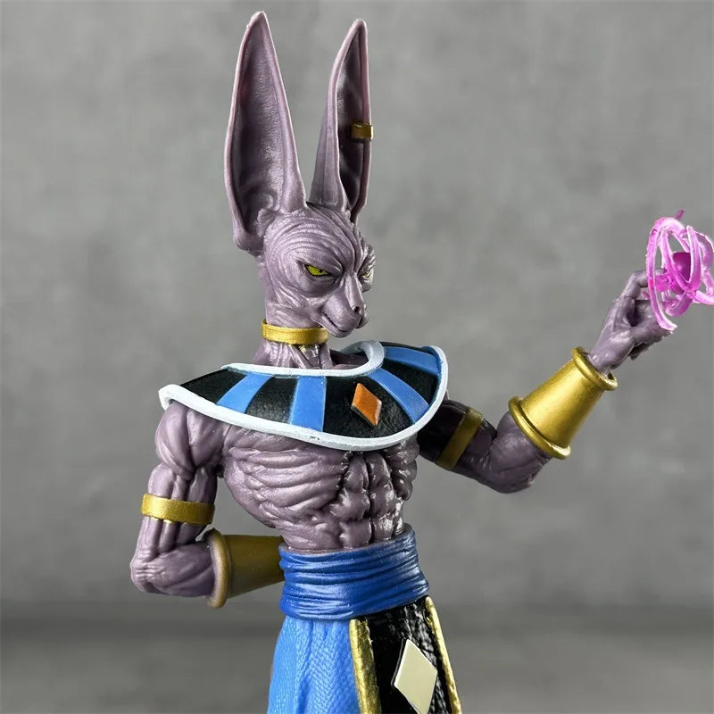 Bonecos Dragon Ball Z de Bills  Deus da Destruição, Coleção de Bonecos de Ação Beerus, Decoração, Modelo, Estátua, Brinquedos, Presente de Aniversário