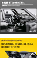 Challenger Velozes e Furiosos 7 Liga Modelo de Carro Diecasts Veículos de Brinquedo Decoração Brinquedos para Crianças