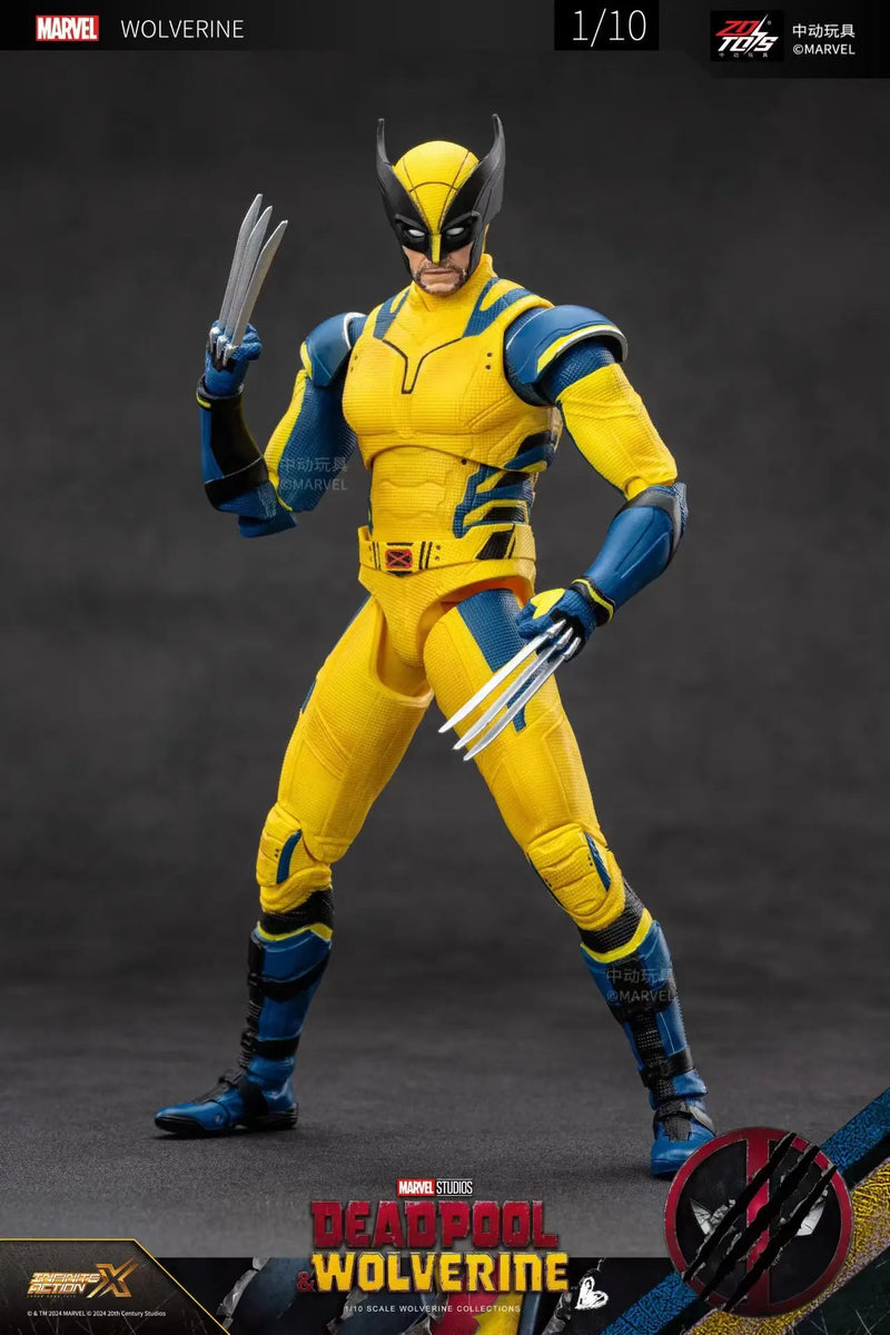 Deadpool e Wolverine 2024, versão do filme ZD Toy Series, coleções de figuras de ação para adultos, presente para crianças