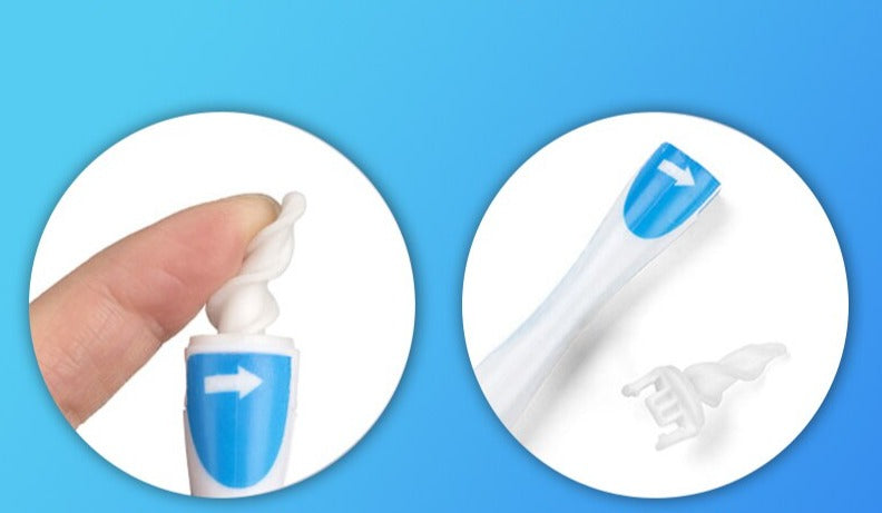 Ferramenta Segura para Remoção de Cera  –  Cotonete Espiral Auricular Premium