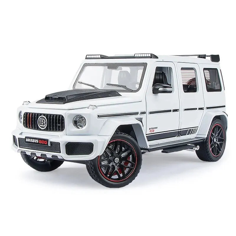 G700 Liga Modelo de Carro Simulação Brinquedo Diecast Veículos Off-road SUV Com Som e Luz Colecionável Presente Infantil 1/32 G700 Liga