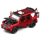 G700 Liga Modelo de Carro Simulação Brinquedo Diecast Veículos Off-road SUV Com Som e Luz Colecionável Presente Infantil 1/32 G700 Liga