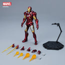 Homem de Ferro  Fondjoy Marvel MK42 Modelo Montado 10 pol. Figuras de Ação em Escala 1/7 Reatores podem emitir luz Ornamento Colecionável Brinquedo para Presente