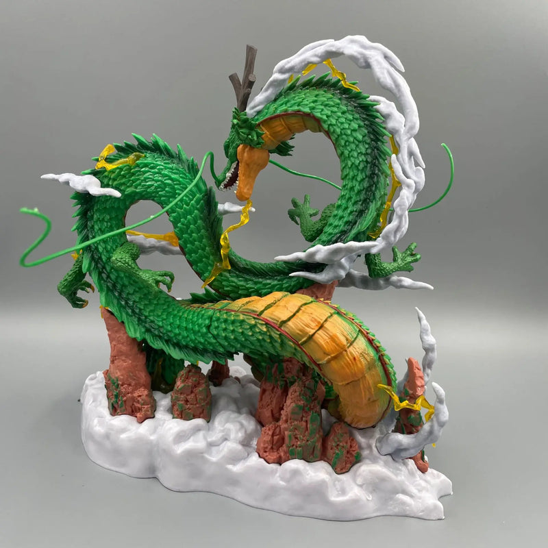Boneco de anime Dragon Ball de 24 cm, boneco   Shenlong,  Shenron, Goku e Shenron, modelo de estátua de PVC, coleção de bonecas, brinquedos para presente de quarto