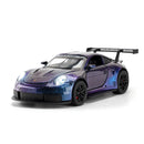 GT3-RS Targa 4S Carro Esportivo Brinquedo Leve Som Puxar Para Trás Liga Fundida Carros de Corrida Coleção Presente Meninos
