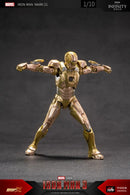 Figuras de ação Estátua de filme Modelo Adulto Colecionável ZD Toys Iron Man Series Blacklash Figuras 1/10 MK33 MK39 MK17 MK21