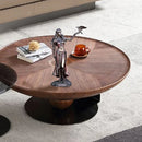 Estátua de Resina Morrigan – Deusa Celta da Guerra com Corvo e Espada | Acabamento Bronzeado para Decoração Mitológica