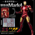 Homem de Ferro FondJoy LED MK42 MK43 MK46 MK1 MK2 MK3 MK4 Brinquedos DIY Figura de Ação Coleção Tony Stark Modelo de Anime Presente para Crianças