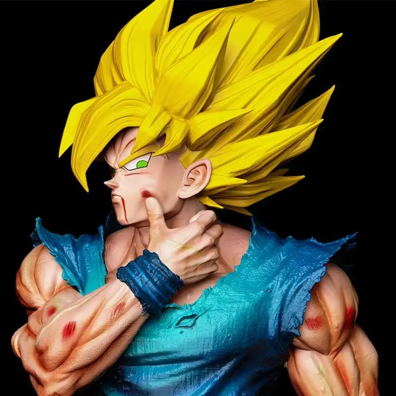 Dragon Ball Personagem de Anime Super Cell Man Son Goku Figura de Ação 28 cm PVC Estatueta Modelo Coleção Decoração Brinquedos Presente