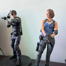 Figura de anime Residente Evil Risco Biológico JILL VALENTINE Leon Scott Kennedy Ada Wong  Game Modelo Brinquedo Coleção, Presentes