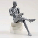 Drawing Figurines Body Kun Body Chan Doll PVC Movable Action Figure Model For SHF Artist Art Model Figure without box