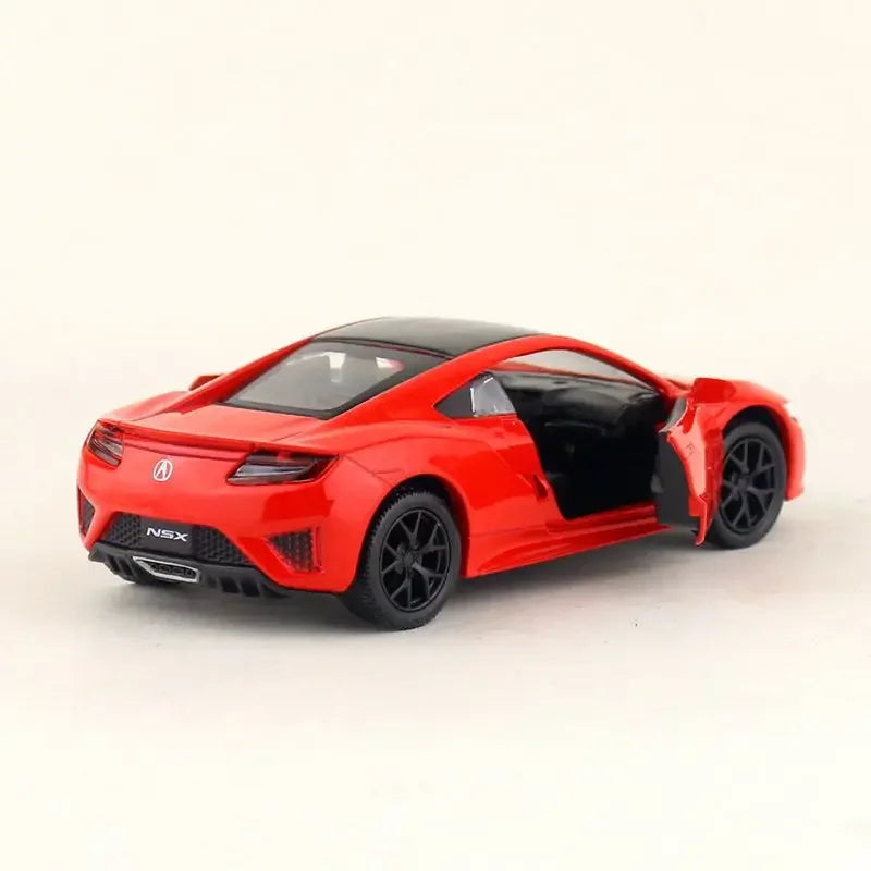 RMZ City 1:36 Scale NSX Toy Car Models Alloy Die cast Toys Vehicles Pull Back Function Simulation Toys for Boys Best Gifts kid