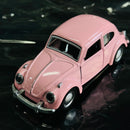 Carro antigo esportivo modelo fusca clássico miniatura brinquedo de carro de liga leve de alta qualidade com porta dupla, decoração , presentes