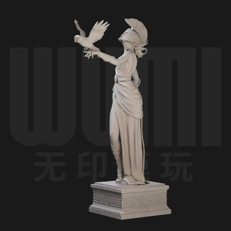 1/24 Deuses Gregos 3206 Mitologia Ocidental GK Modelo Branco Portátil Modelo de Soldado Impresso em 3Dl