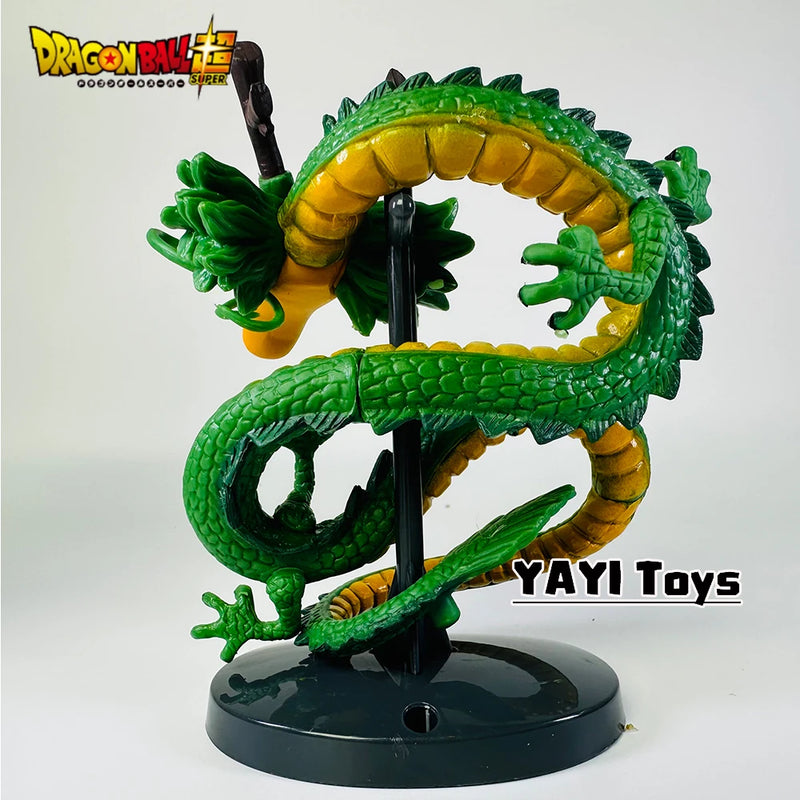 Dragon Ball Cyan Dragão Shenlong Modelo Feito à Mão Decoração Dragon Ball Z 10 cm Figura de Anime Dragão  Boneco Brinquedo Decoração Presente de Aniversário