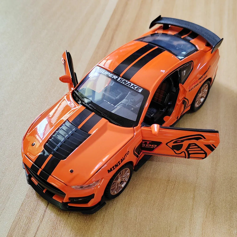 GT500 Supercar Racing Model Car Toy Boy Diecast Metal Vehicle One Piece Hot Wheels Fast and Furious Premium Collection