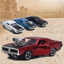 Mini Dodge Alloy Modelo Retro Simulação Brinquedo Coleção Ornamento Presente