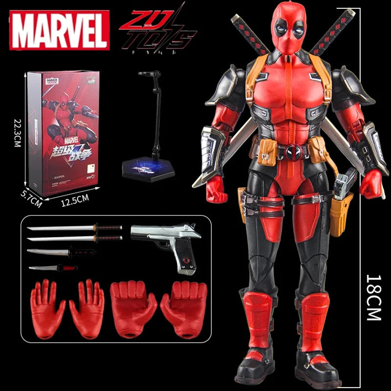 Deadpool e Wolverine 2024, versão do filme ZD Toy Series, coleções de figuras de ação para adultos, presente para crianças