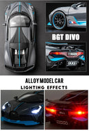 BGT Divo Simulação Metal Brinquedo Liga Carro Diecasts & Veículos de Brinquedo Modelo Decoração Brinquedos em Miniatura Para Meninos Presente de Natal