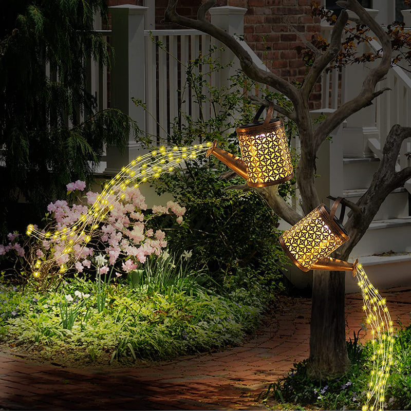Lâmpada de  Regador Solar para  decoração de jardim