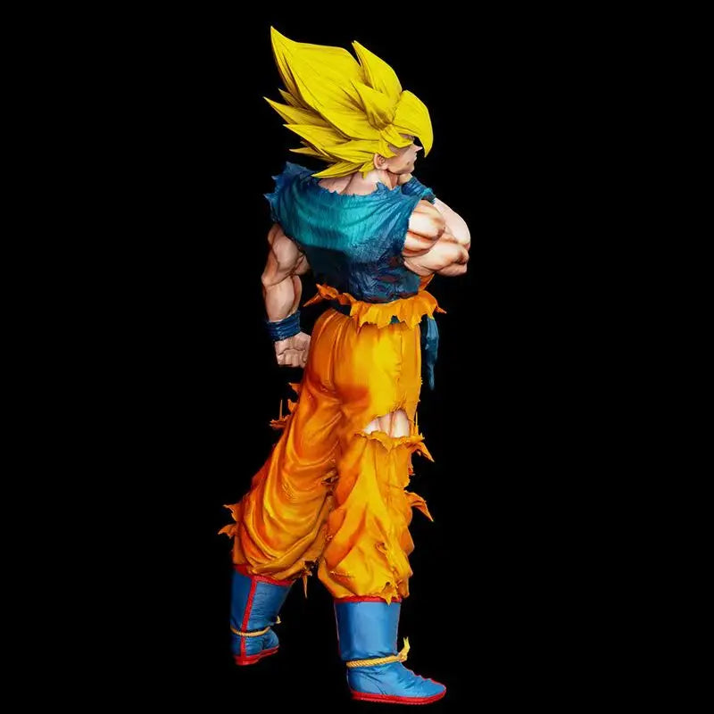 Dragon Ball Personagem de Anime Super Cell Man Son Goku Figura de Ação 28 cm PVC Estatueta Modelo Coleção Decoração Brinquedos Presente