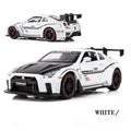 NISSAN GTR R35 Carro Esportivo Liga Modelo de Carro Diecasts e Veículos de Brinquedo Carros de Brinquedo Simulação Brinquedos Infantis para Presentes de Crianças Brinquedo