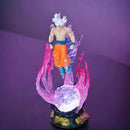Dragon Ball de 25 cm, figura de Goku, figura de Super Saiyajin, modelo de PVC, estátua, decoração de quarto, coleção de brinquedos, ornamentos e presentes