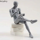Drawing Figurines Body Kun Body Chan Doll PVC Movable Action Figure Model For SHF Artist Art Model Figure without box
