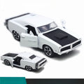 Mini Dodge Alloy Modelo Retro Simulação Brinquedo Coleção Ornamento Presente