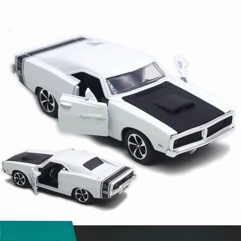 Mini Dodge Alloy Modelo Retro Simulação Brinquedo Coleção Ornamento Presente