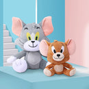 Brinquedo de pelúcia de anime Tom e Jerry, bonecos de filme de desenho animado, gato, rato, bichos de pelúcia fofos, bonecos de pelúcia para crianças, presente, frete grátis