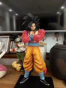 Dragon Ball GT Cabeças Duplas Super Saiyan Son Goku Figura Planb SSJ4  Modelo de Pvc Estátua Bonecas Coleções Decoração Brinquedos Presentes