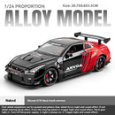 Nissan Skyline Ares GTR R35 Diecasts e veículos de brinquedo, modelo de carro de brinquedo de metal, simulação de alta qualidade, coleção de brinquedos para crianças