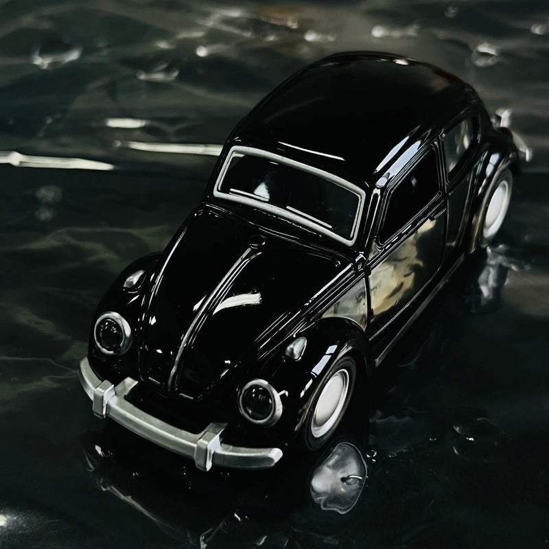Carro antigo esportivo modelo fusca clássico miniatura brinquedo de carro de liga leve de alta qualidade com porta dupla, decoração , presentes