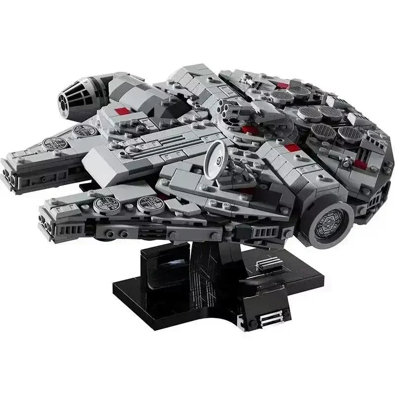 Millennium Falcon Starship New Hope 25º aniversário modelo colecionável Técnico 921 peças faça você mesmo construção 75375 conjuntos brinquedos adultos presentes