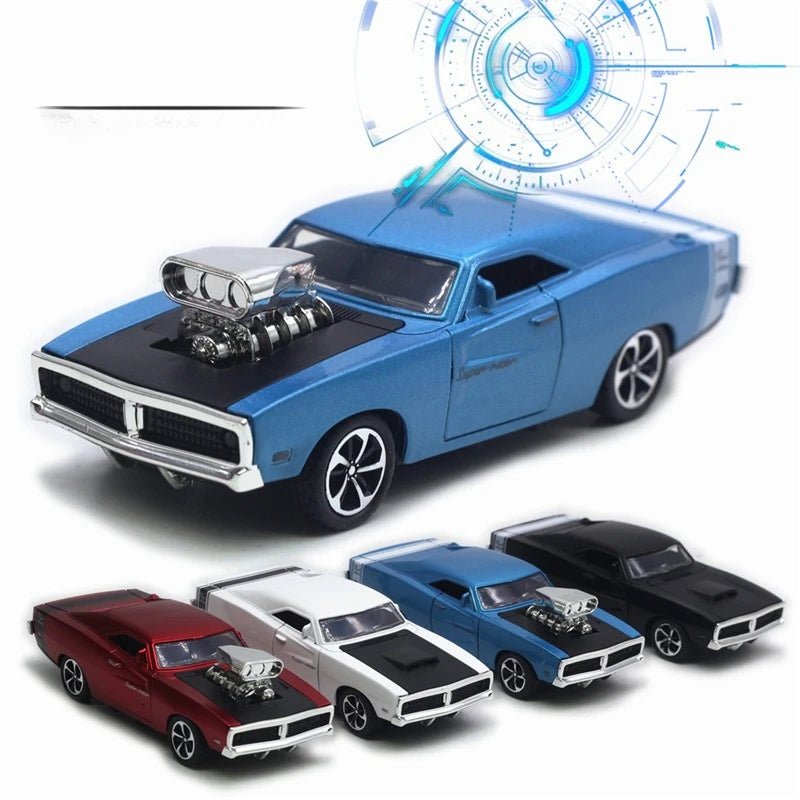 Mini Dodge Alloy Modelo Retro Simulação Brinquedo Coleção Ornamento Presente