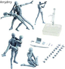 Drawing Figurines Body Kun Body Chan Doll PVC Movable Action Figure Model For SHF Artist Art Model Figure without box