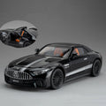 SL63 G800 Modelo Miniatura Carro Brinquedos Diecast Liga Veículos Roda Dianteira Direção Som Luz Puxar Para Trás Modelos Presente Adulto