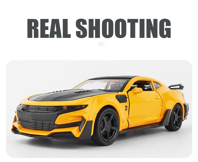 BEE Alloy Racing Sport Car Modelo Diecast & Toy Vehicles Metal Decoração Som Luz Coleção Brinquedos para Meninos Presente