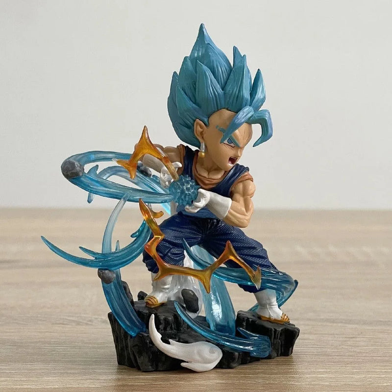 Hot Dragon Ball Z Anime Figure Q Version Vegeta 11CM Action Figure Collection Figurine Model Toys For Children's Gifts