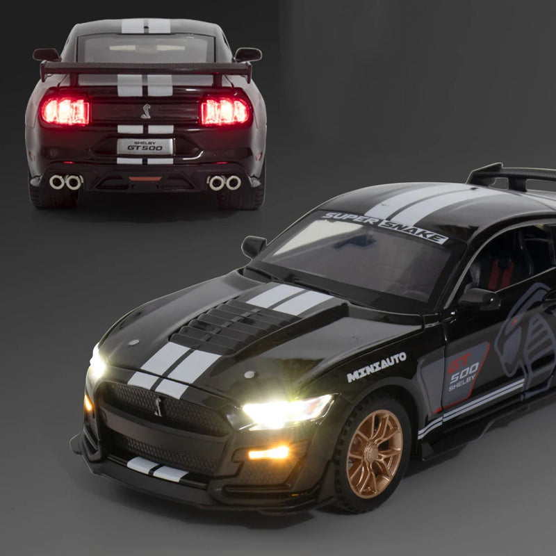 GT500 Supercar Racing Model Car Toy Boy Diecast Metal Vehicle One Piece Hot Wheels Fast and Furious Premium Collection