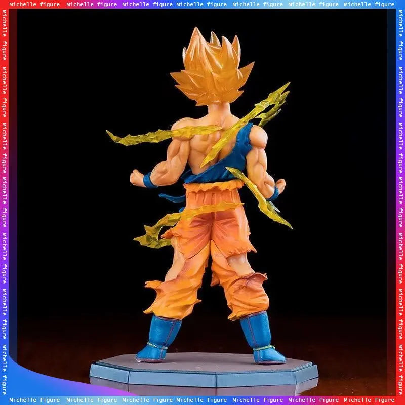 Dragon Ball Goku Super Saiyajin de 17 cm/ pol. Goku DBZ, modelo de presente, figuras colecionáveis para crianças